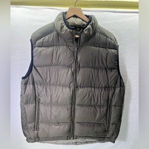 American Outfitters Y2K Puffer Vest Mens L 100% Duck Down Feathers Vintage 1840